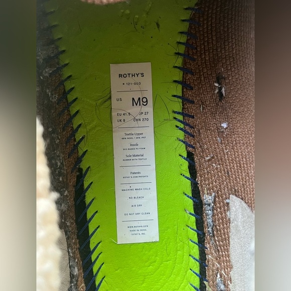 Rothy’s Men’s The Slipper Loafer Size 9 - Picture 10 of 10